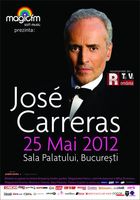 Concert Jose Carreras la Sala Palatului