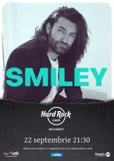 Concert Smiley pe 22 septembrie in Hard Rock Cafe