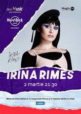 Concert Irina Rimes pe 2 martie la Hard Rock Cafe