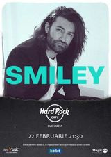 Concert Smiley pe 22 februarie la Hard Rock Cafe