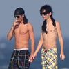 Bill si Tom Kaulitz la plaja