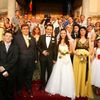 Alaiul in fata bisericii