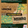 Concert Monro si Sophisticated Lemons in Club Mojo