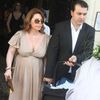 Luminita Anghel si-a botezat baietelul