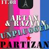 Concert unplugged Artan & Razvan Moldovan (Partizan) la Tete-a-tete