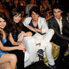 Nick, Joe, Kevin, Demi, Selena, Miley - making of `Send It On`