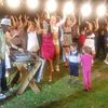Annamari Dancs, la filmarile videoclipului Live your Life 