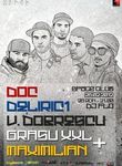 Concert DOC, Deliric 1, Vlad Dobrescu, Grasu XXL si Maximilian in Space Club