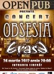 Concert heavy metal cu Obsesia si Erase in Open Pub