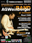 Concert AG Weinberger la Amfiteatrul Mihai Eminescu