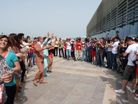 Eurovision 2012: Mandinga i-a invatat pe jurnalistii veniti la Baku sa danseze Zaleilah (galerie foto)