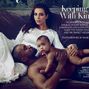 Poze Kim Kardashian si Kanye West in Vogue